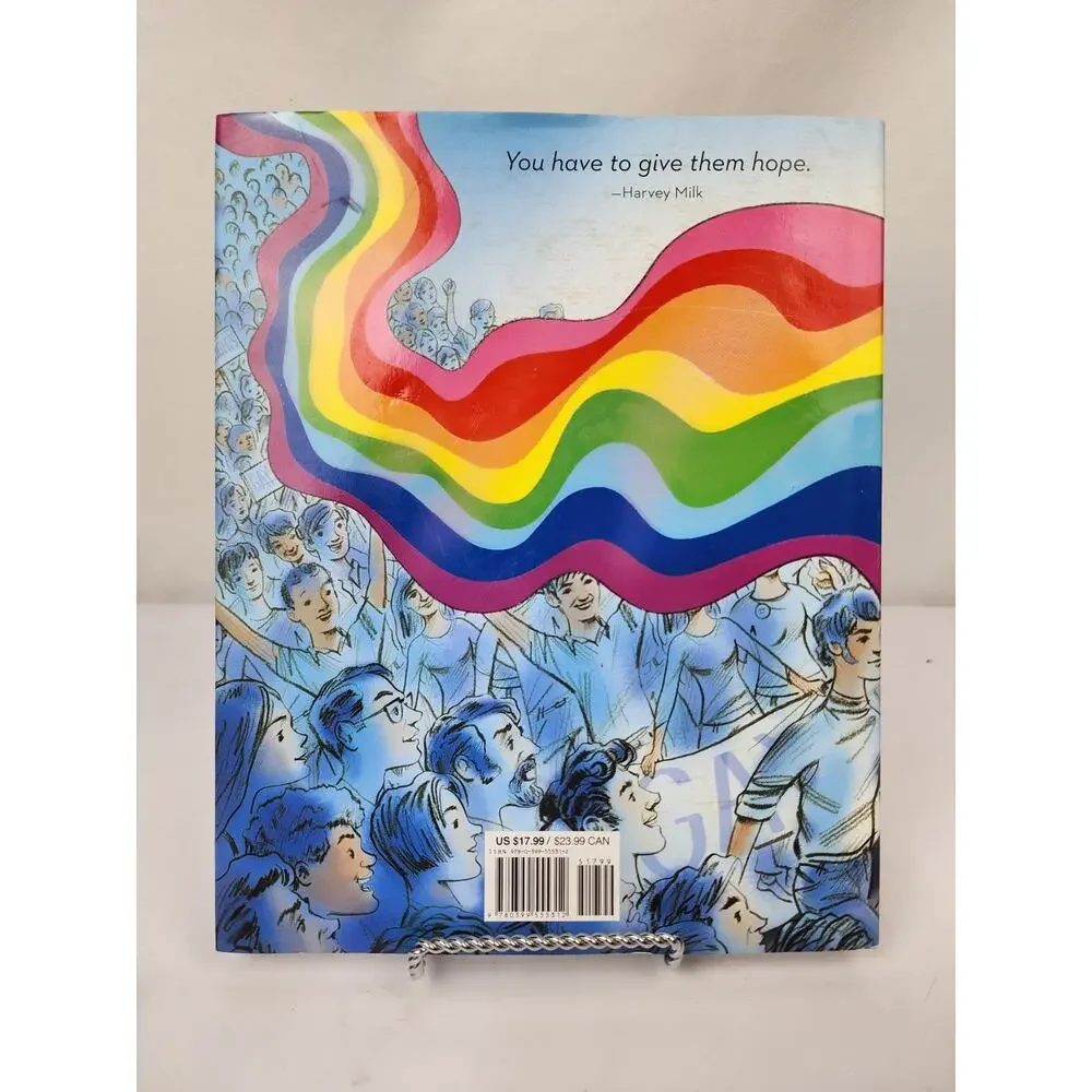 Pride: The Story of Harvey Milk and the Rainbow Flag - Hardcover - GOOD